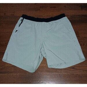 Ten Thousand Interval Shorts Mens Large 7" Inseam TTSH002V2 Light Green